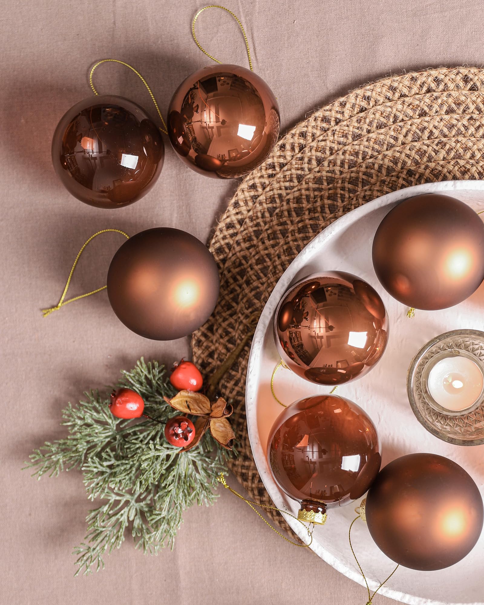 Christmas decorations and baubles